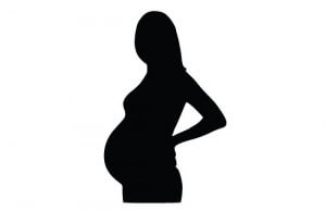 pregnant-woman-silhouette-vector